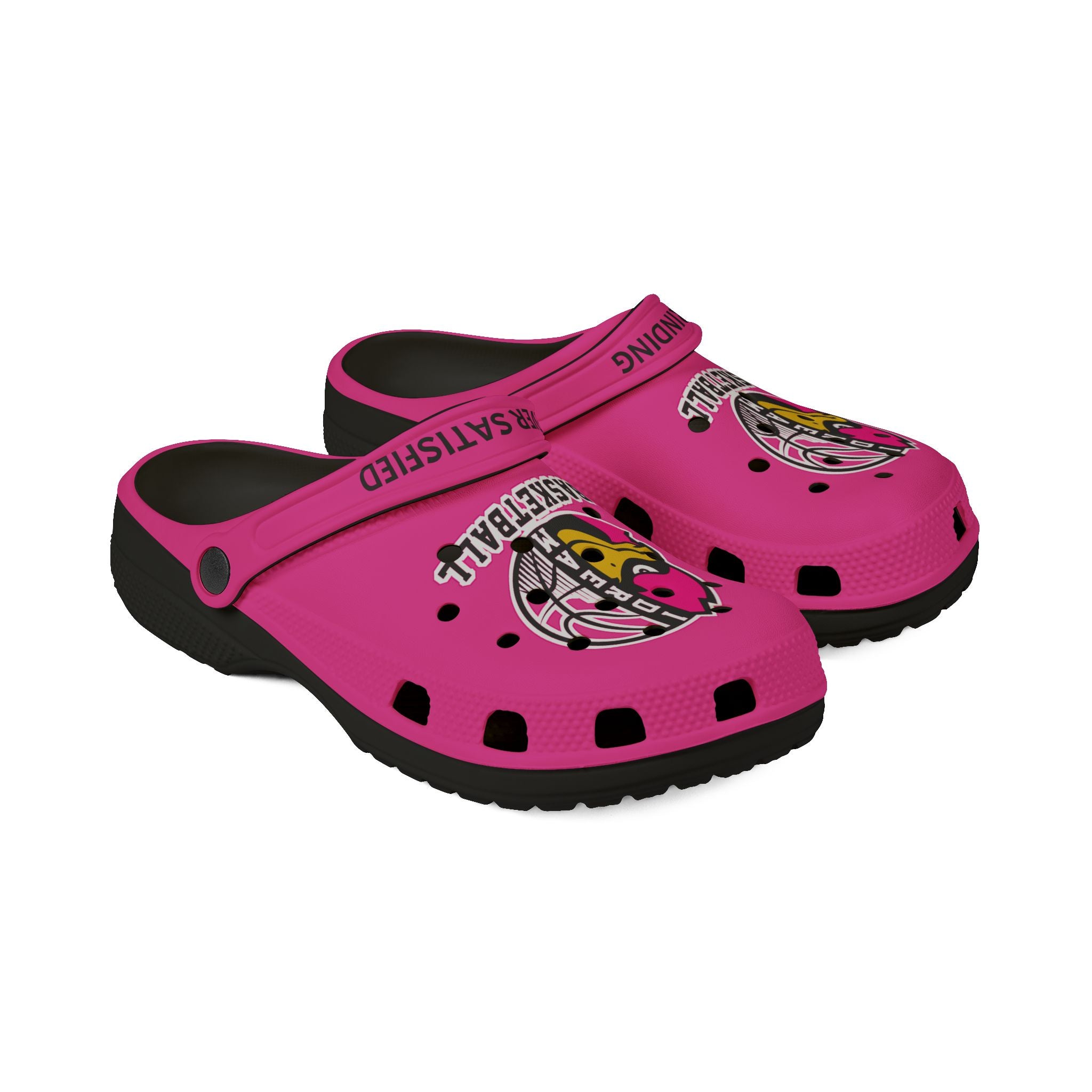 1 Dream Basketball Adults Clogs Keep Grinding Pink Edition