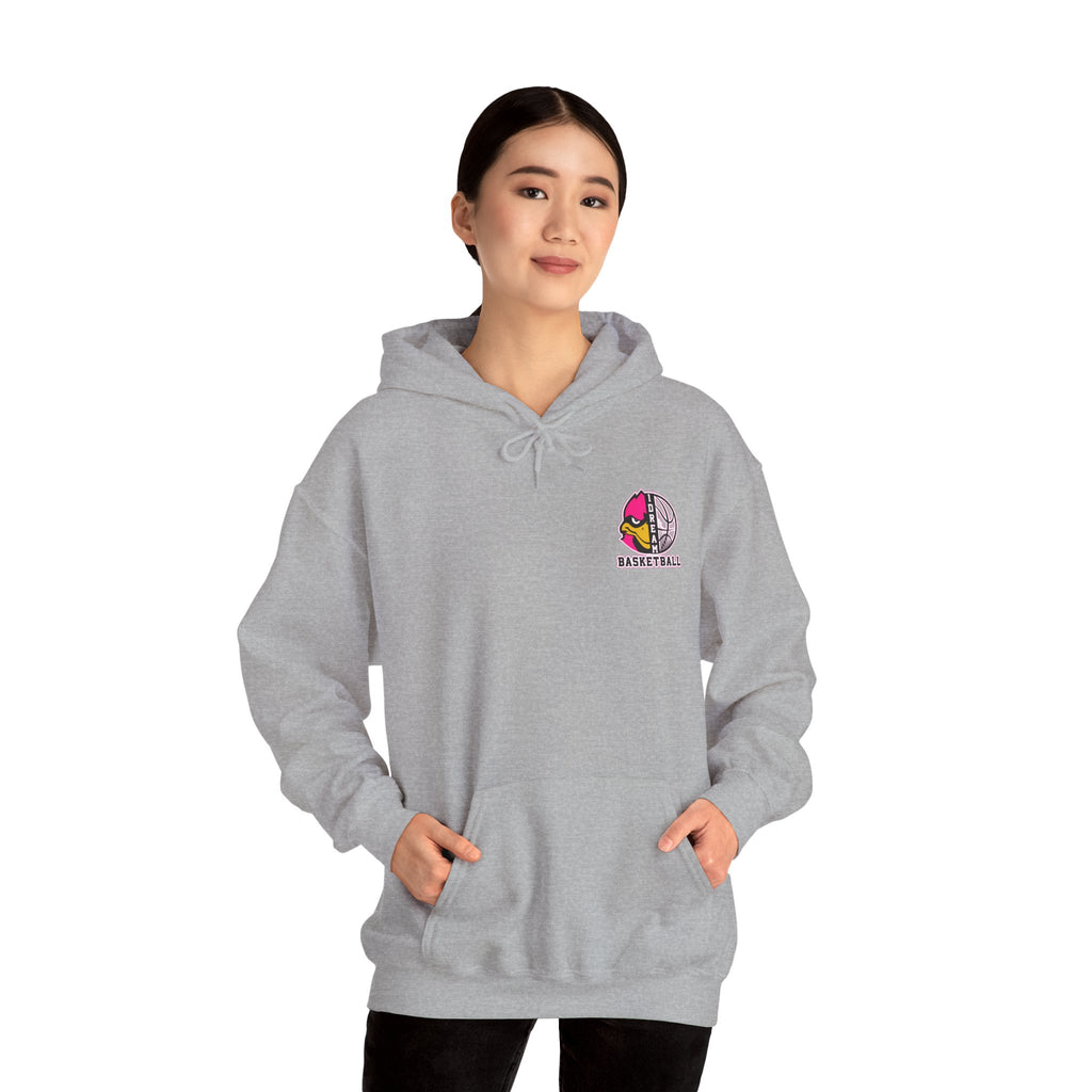 1 Dream Basketball Signature Pink Hoodie - Pink & Black Team Pullover