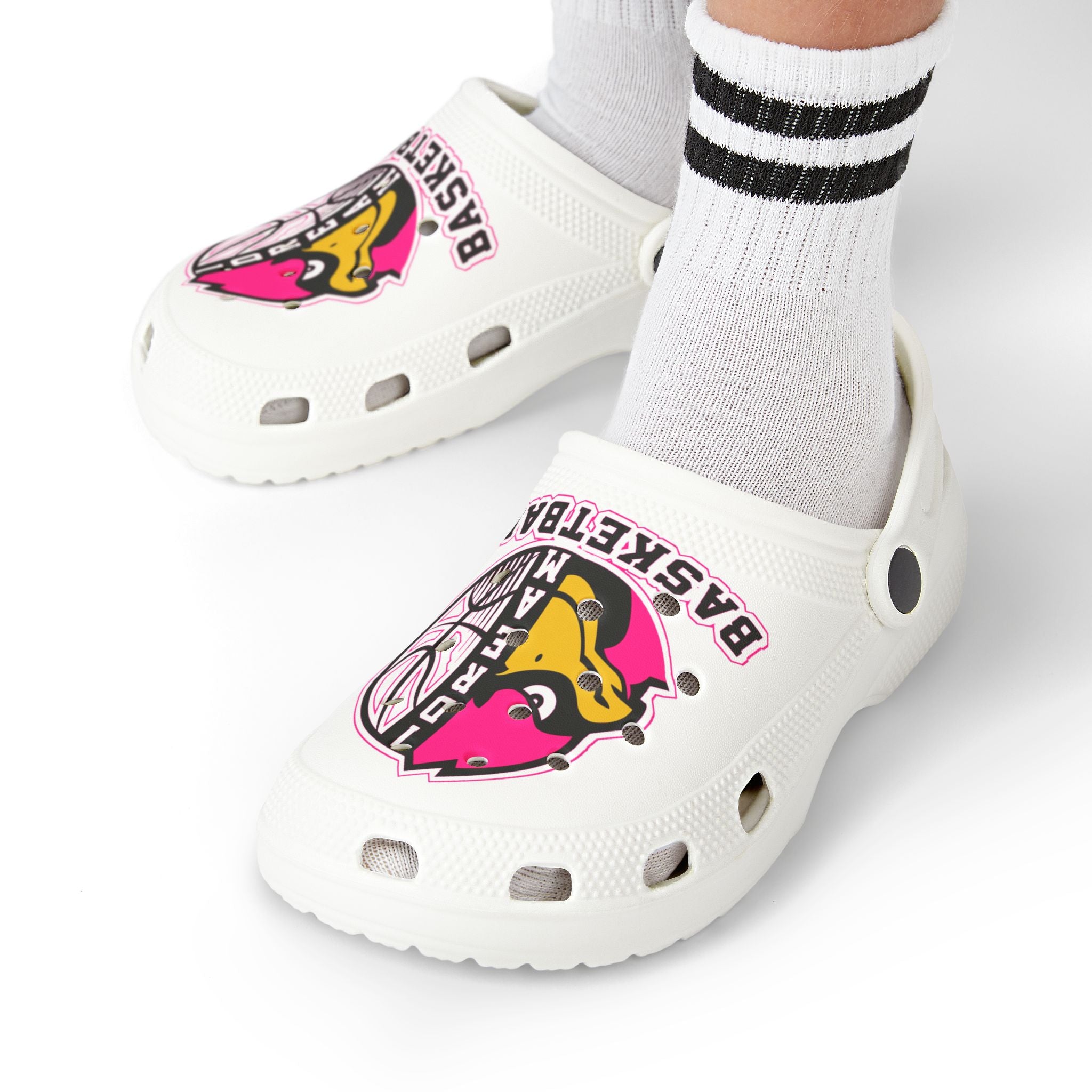1 Dream Basketball Clogs Keep Grinding Pink Edition