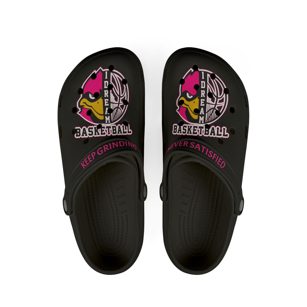 1 Dream Basketball Adults Clogs Keep Grinding Pink Edition
