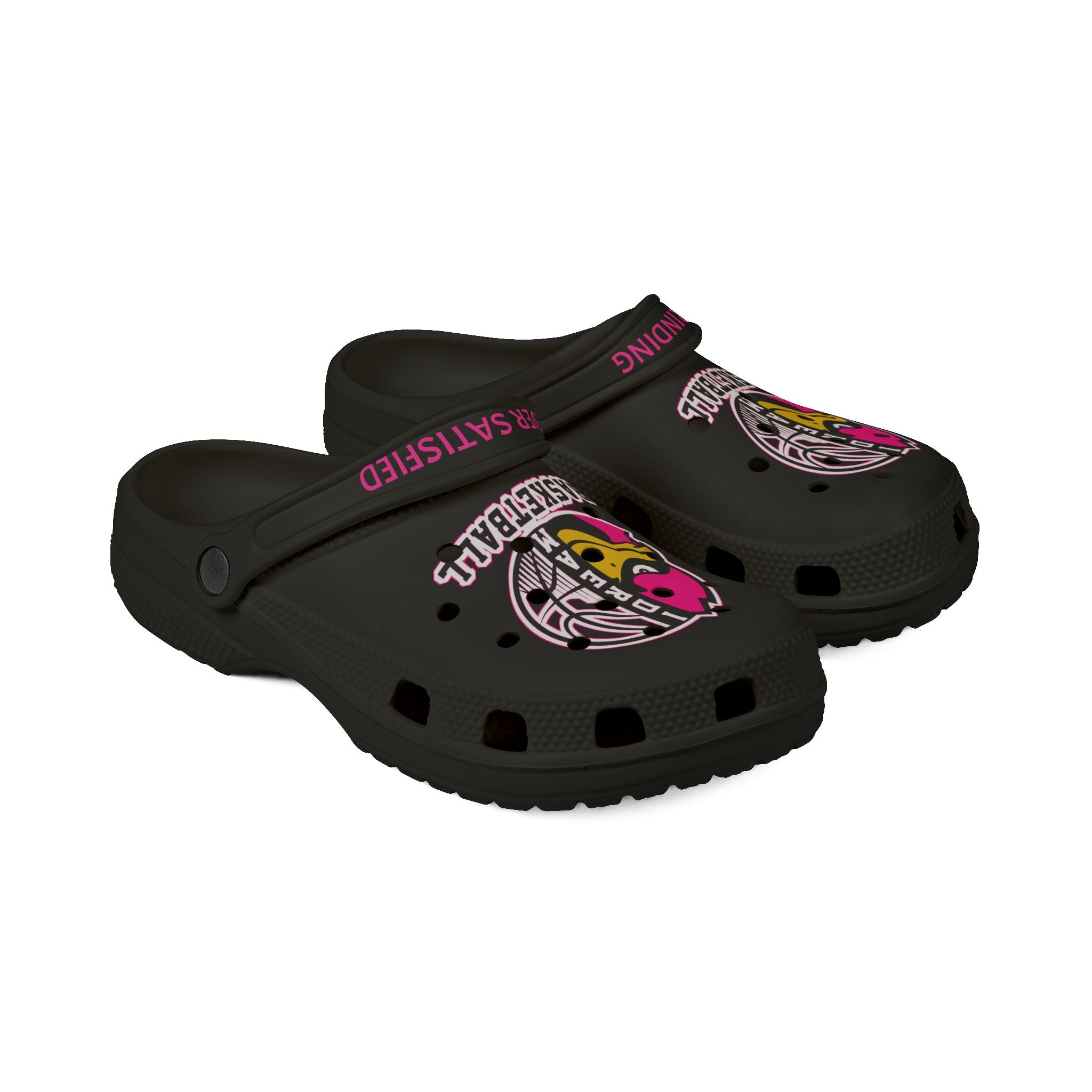 1 Dream Basketball Adults Clogs Keep Grinding Pink Edition