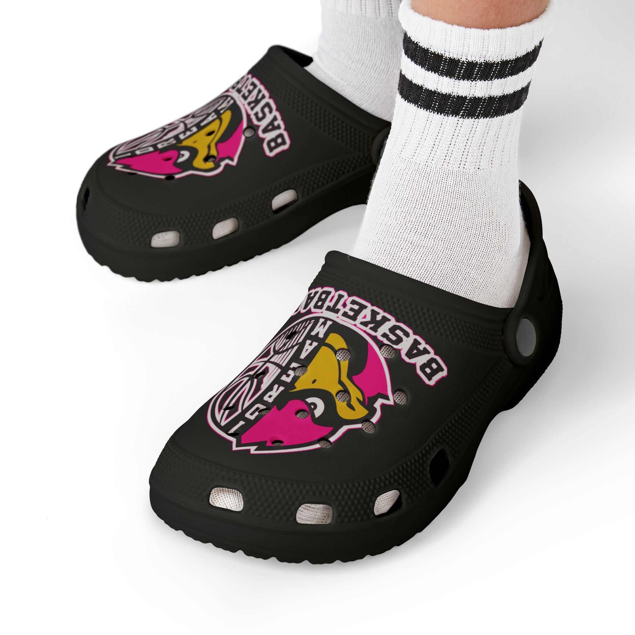 1 Dream Basketball Clogs Keep Grinding Pink Edition
