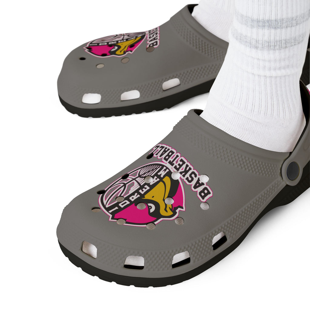 1 Dream Basketball Adults Clogs Keep Grinding Pink/Gr Edition